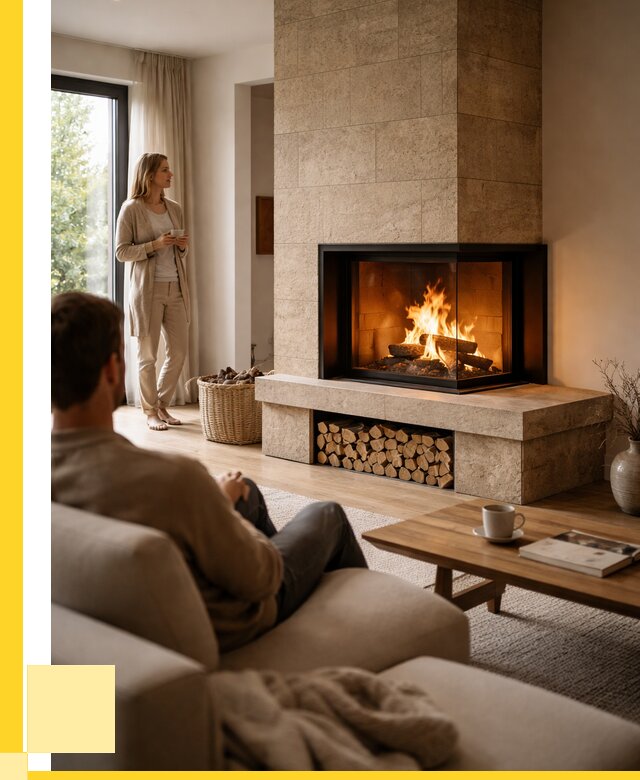 Угловые камины из кирпича установка в Коркине от 155715 р. ЭриданКрк