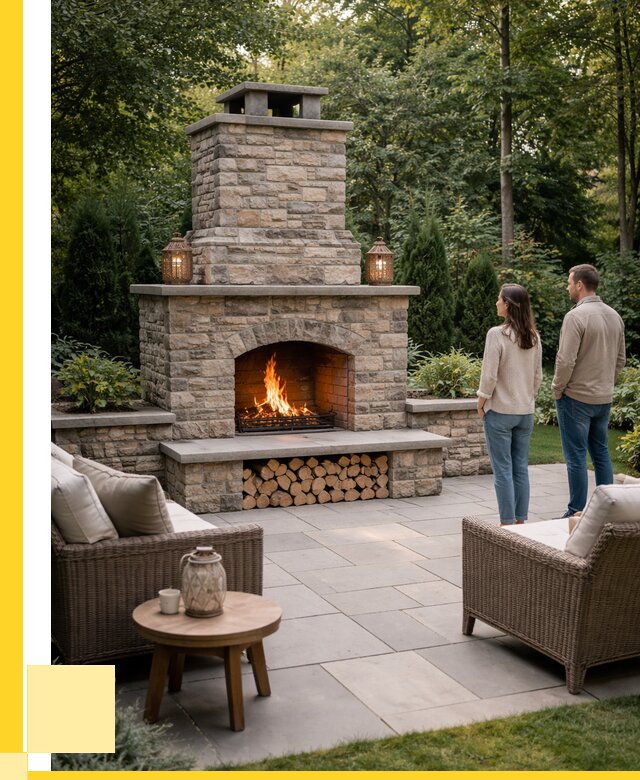 Уличные камины из кирпича в Коркине от 155715 р. | ЭриданКрк