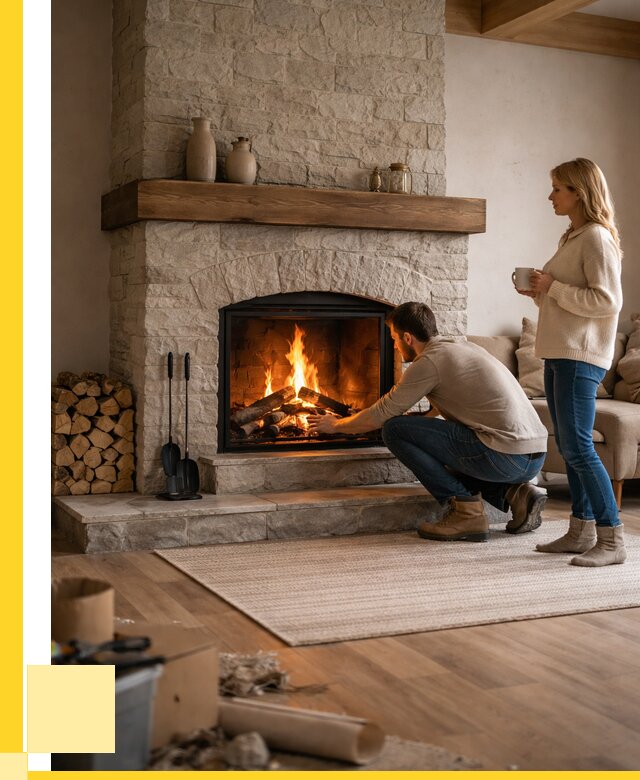 Камины для загородного дома в Коркине от 363335 р., ЭриданКрк