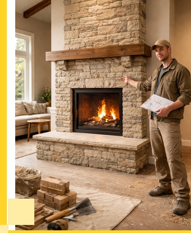 Камины под ключ в Коркине от 186858 р. | ЭриданКрк — установка