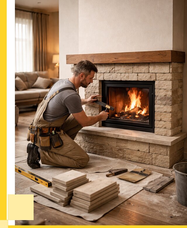 Строительство каминов в Коркине от 155715 р., ЭриданКрк - под ключ