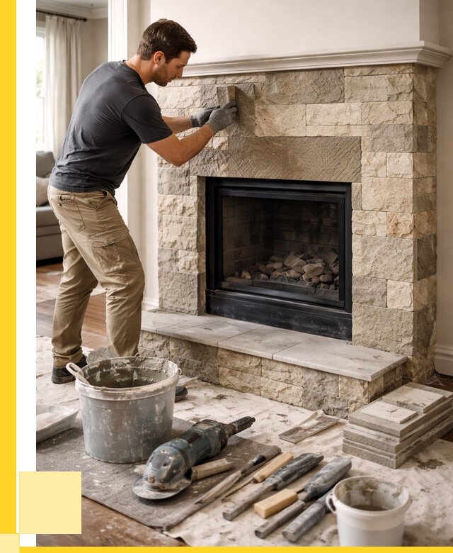 Ремонт каминов и печей в Коркине от 15572 р. | ЭриданКрк