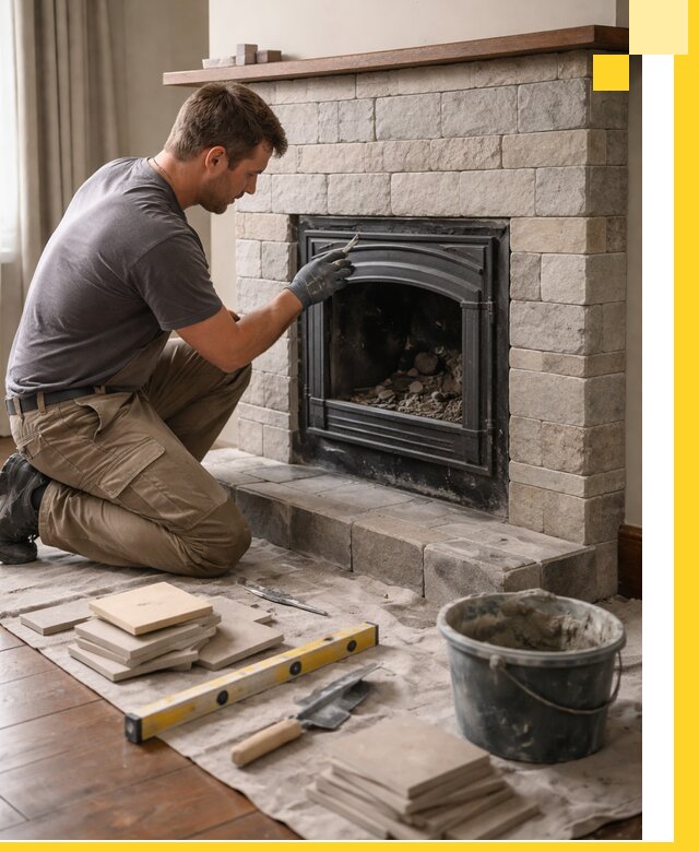 Профессиональный ремонт каминов в Коркине восстановление и сервис