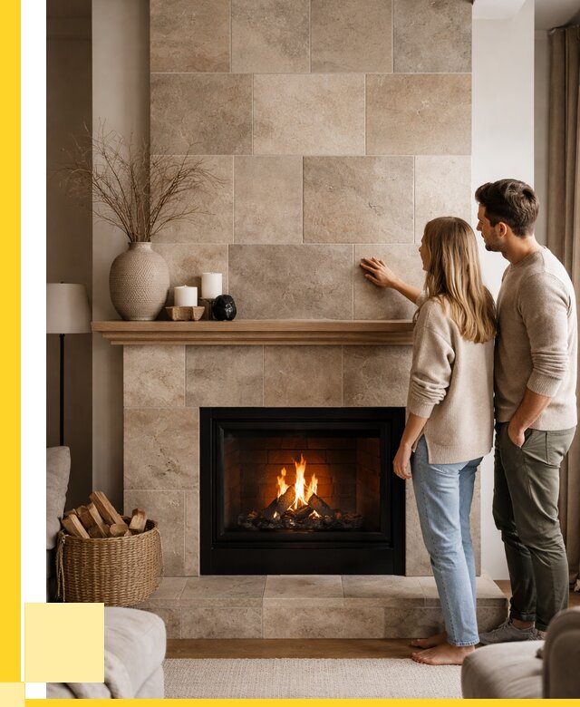 Облицовка каминов керамогранитом в Коркине от 4671 р. | ЭриданКрк