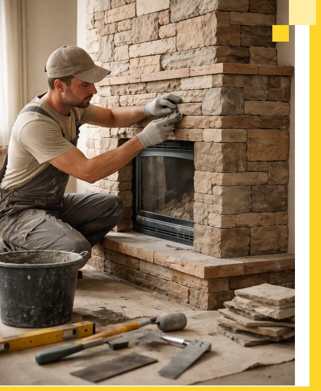 Проектирование и установка печей-каминов под ключ в Коркине