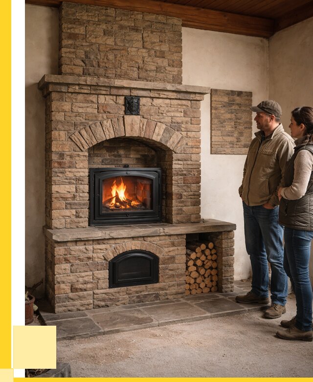 Кирпичная печь под ключ в Коркине от 155715 р. | ЭриданКрк