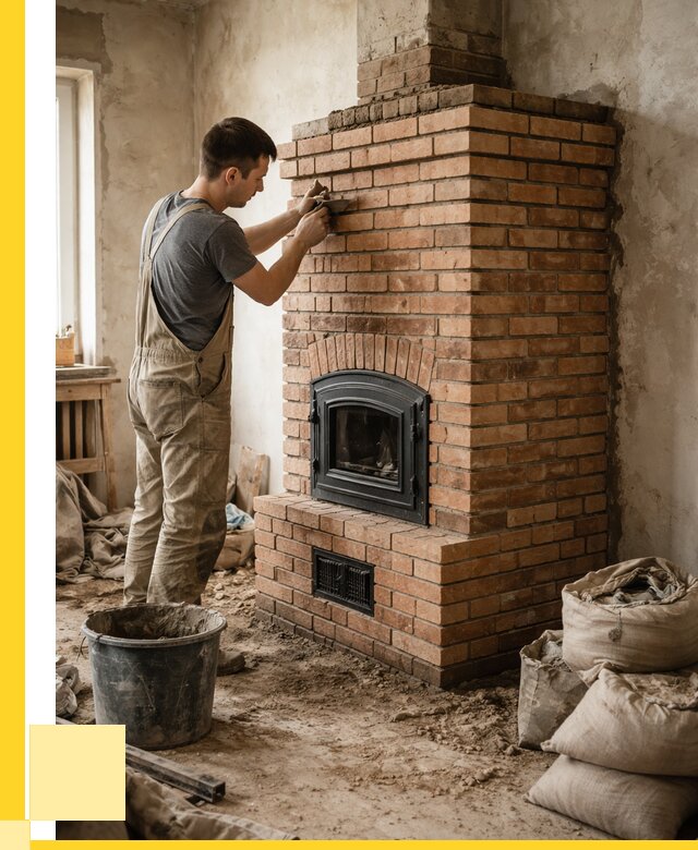 Строительство печей в Коркине от 67477 р. под ключ, ЭриданКрк