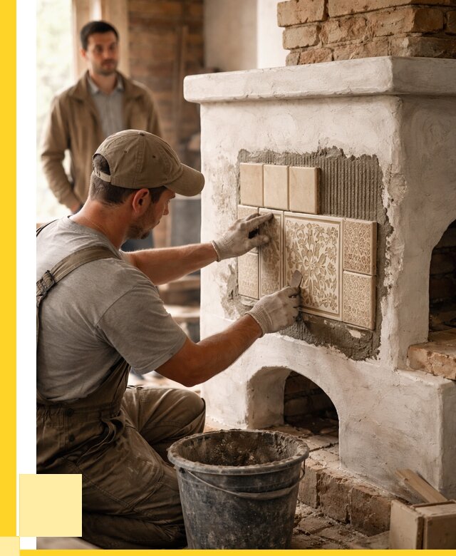 Отделка печей и банных печей в Коркине от 36334 р. | ЭриданКрк