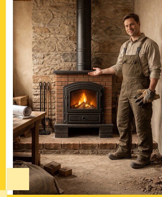 Печи отопительные из кирпича в Коркине от 83048 р., ЭриданКрк