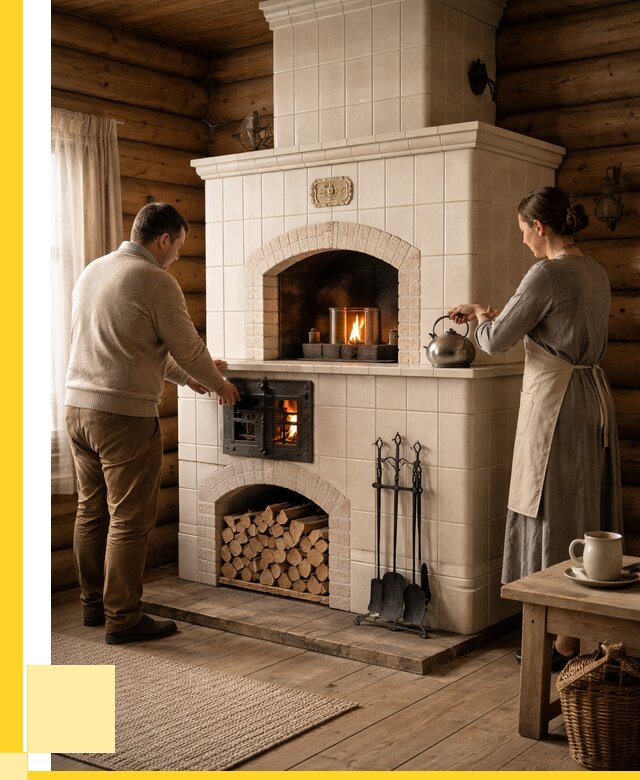 Русские печи в Коркине: установка от 155715 р. ЭриданКрк