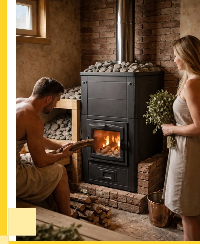 Кирпичная печь для бани на заказ в Коркине от 57096 р. | ЭриданКрк