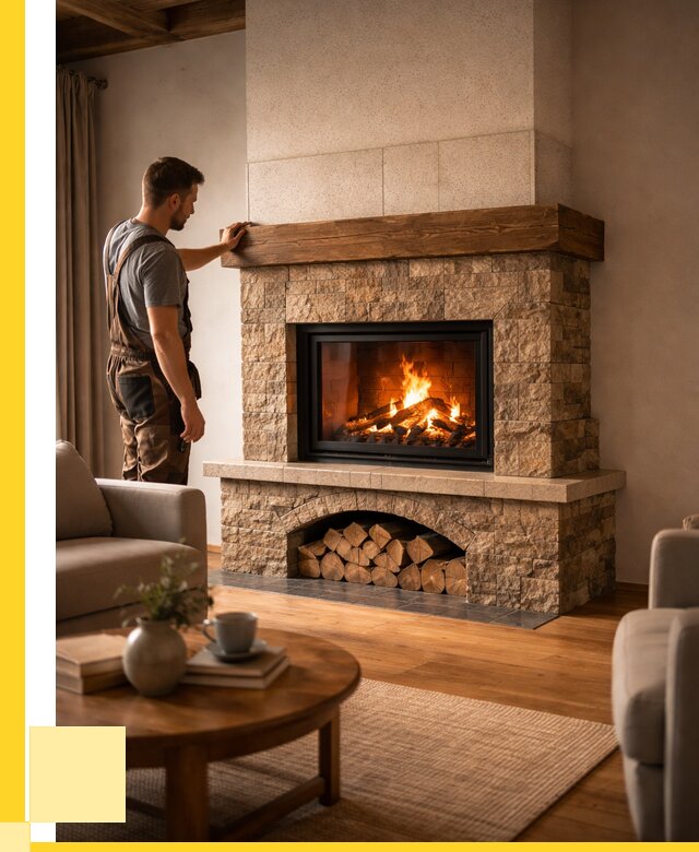 Печи камины для дома под ключ в Коркине от 57096 р. | ЭриданКрк