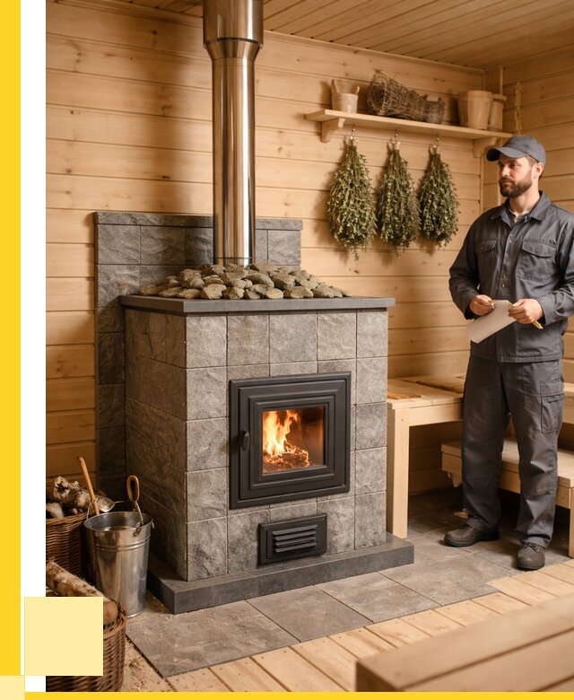 Печи для бани под ключ в Коркине от 124572 р. | ЭриданКрк