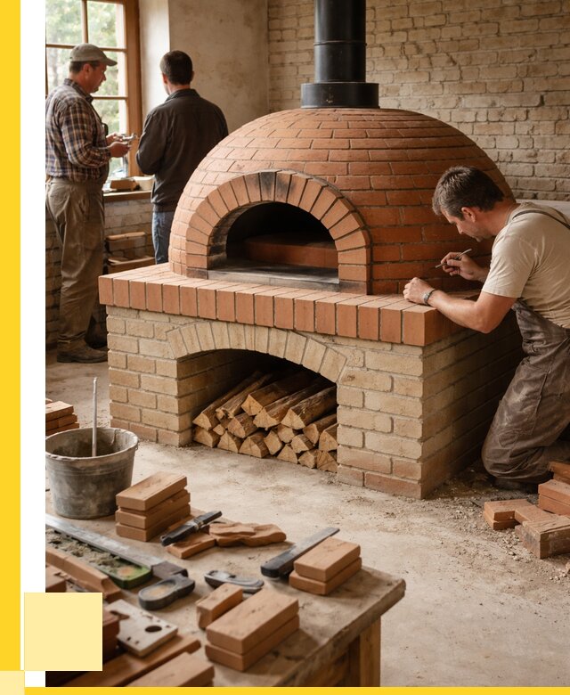 Помпейская печь дровяная для пиццы в Коркине | ЭриданКрк от 207620 р.