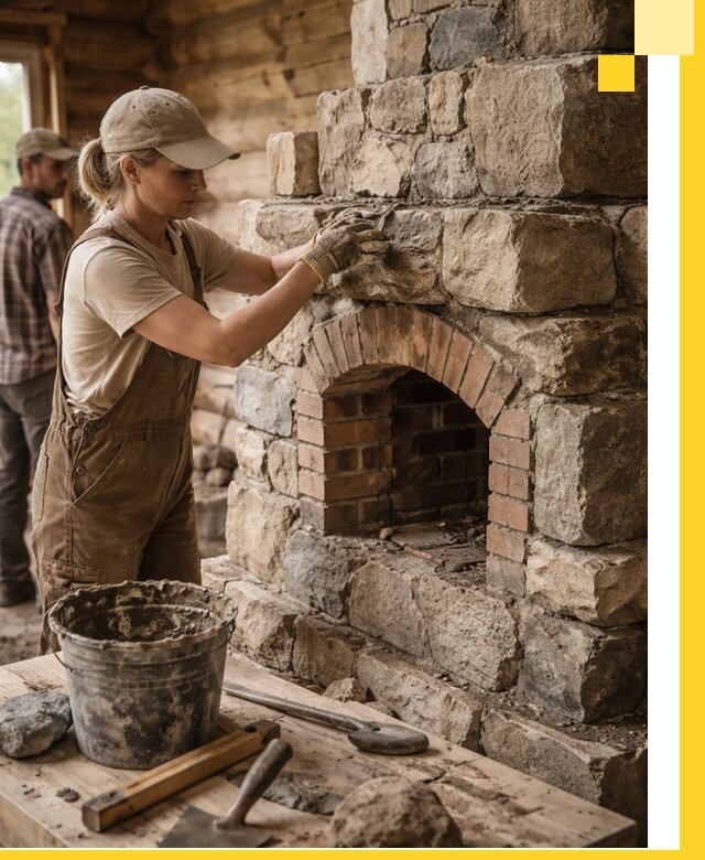 Каменные печи на заказ и монтаж в Коркине, долговечные решения