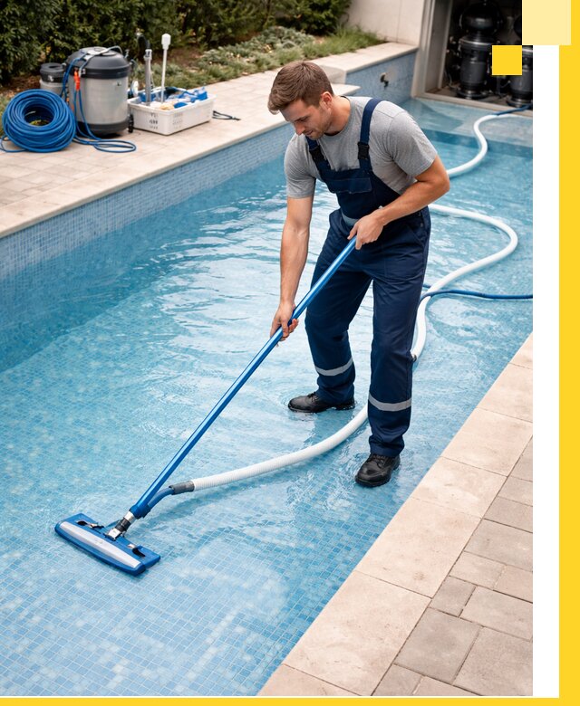 Профессиональная чистка бассейнов и фильтров в Коркине под ключ