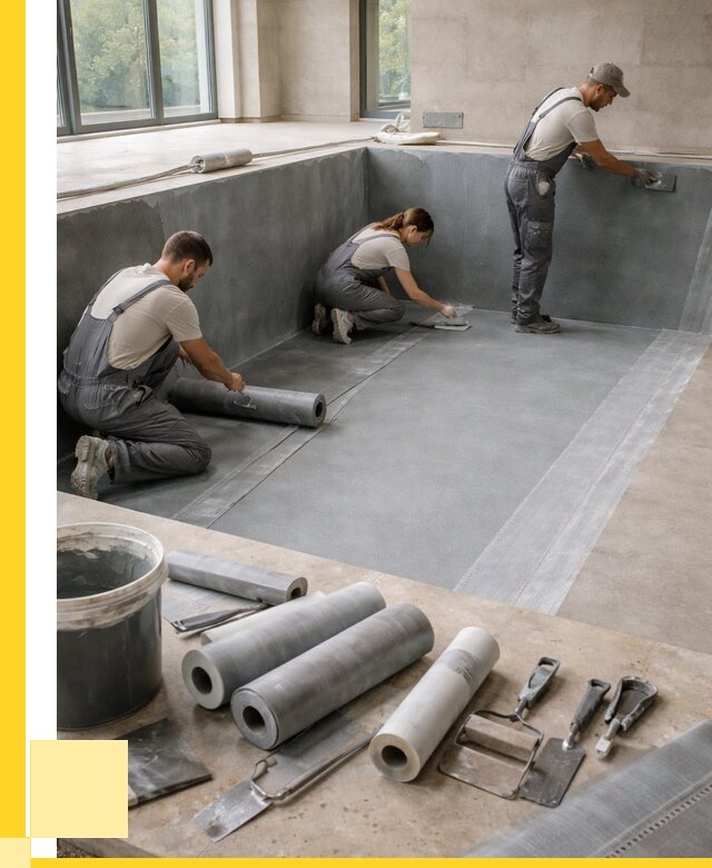 Гидроизоляция бассейнов в Коркине от 2076 р., ЭриданКрк