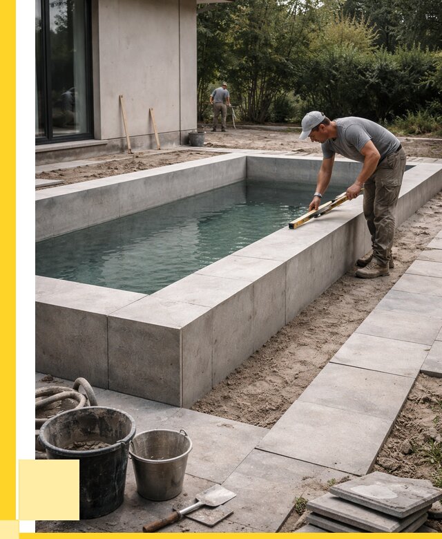 Строительство бетонного бассейна в Коркине от 1245720 р. | ЭриданКрк