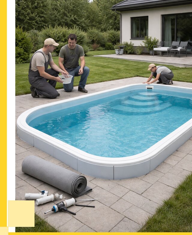 Пластиковый бассейн купить в Коркине от 259525 р., ЭриданКрк