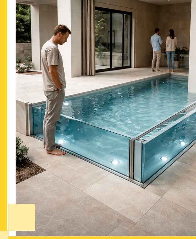 Стеклянные бассейны в Коркине от 1245720 р. | ЭриданКрк — мозаика