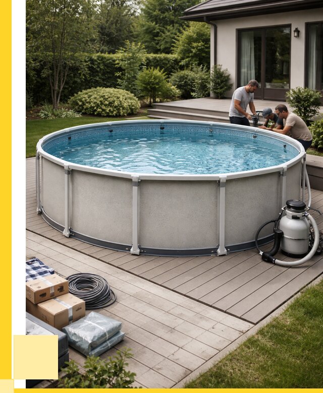 Купить каркасные бассейны в Коркине от 46715 р. | ЭриданКрк