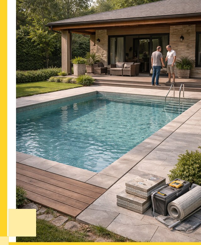 Стационарные бассейны под ключ в Коркине от 882385 р. | ЭриданКрк