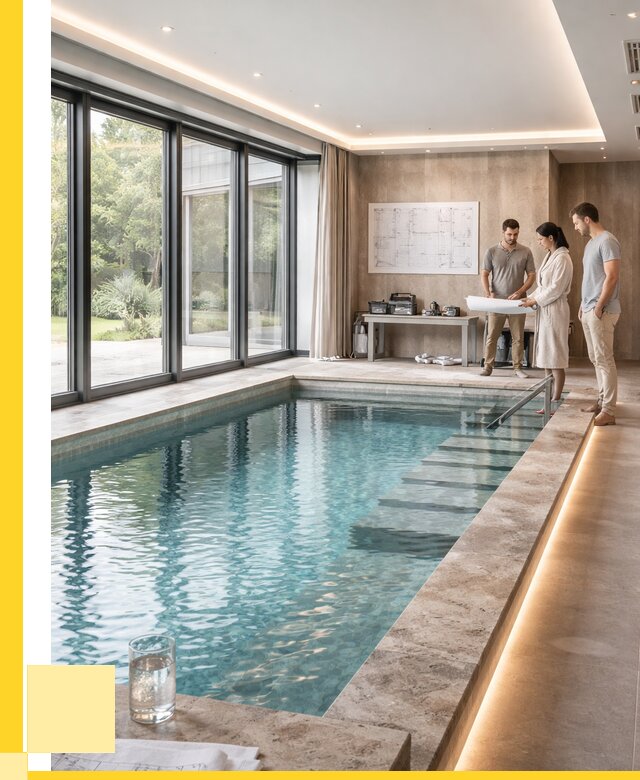 Закрытые бассейны под ключ в Коркине от 2595250 р. | ЭриданКрк