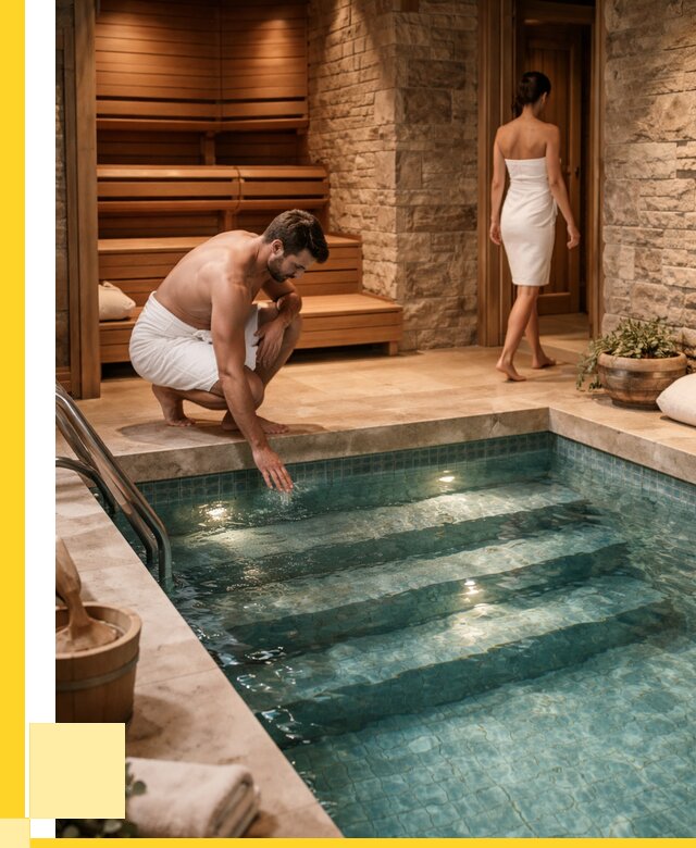 Сауна с бассейном под ключ в Коркине от 124572 р., ЭриданКрк