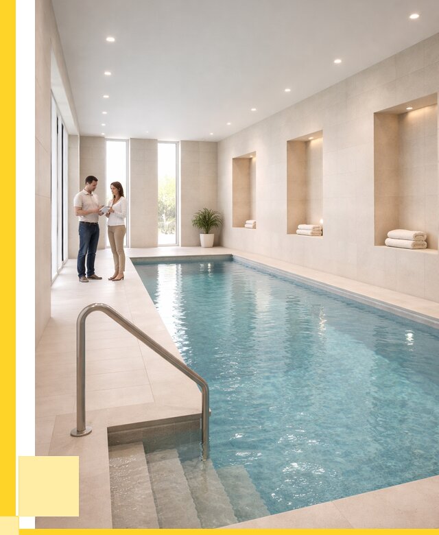 Бассейны в помещении под ключ в Коркине от 1557150 р. | ЭриданКрк