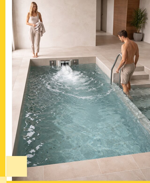 Бассейн с противотоком в Коркине от 259525 р. | ЭриданКрк