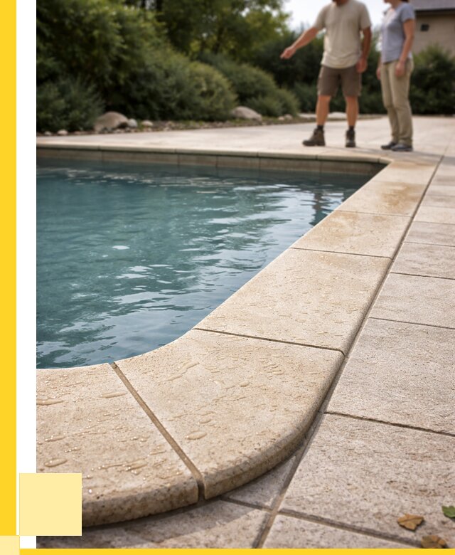 Копинговый камень для бассейнов в Коркине от 4360 р. | ЭриданКрк