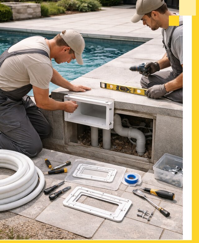 Поставка и установка скиммеров для бассейнов в Коркине