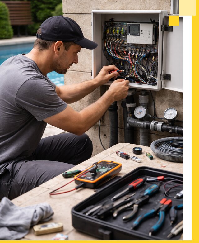 Комплексная автоматика для бассейнов в Коркине: управление и очистка