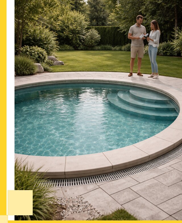 Круглые каркасные бассейны купить в Коркине от 259525 р. | ЭриданКрк