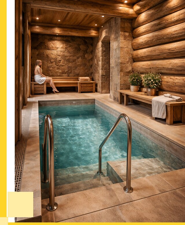 Аренда бани с бассейном в Коркине от 1557150 р. | ЭриданКрк