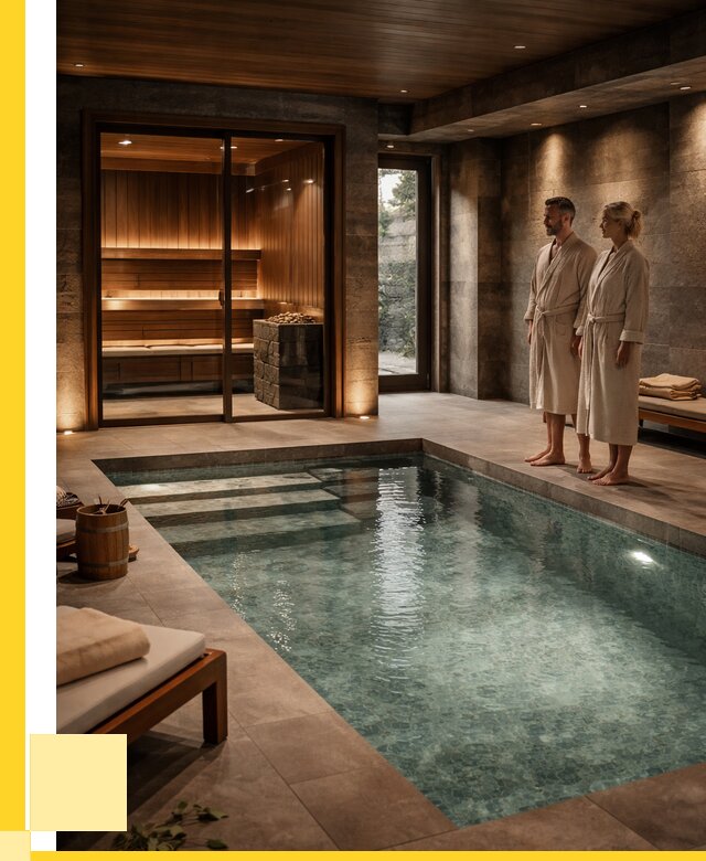 Сауна с большим бассейном в Коркине от 1245720 р. ЭриданКрк