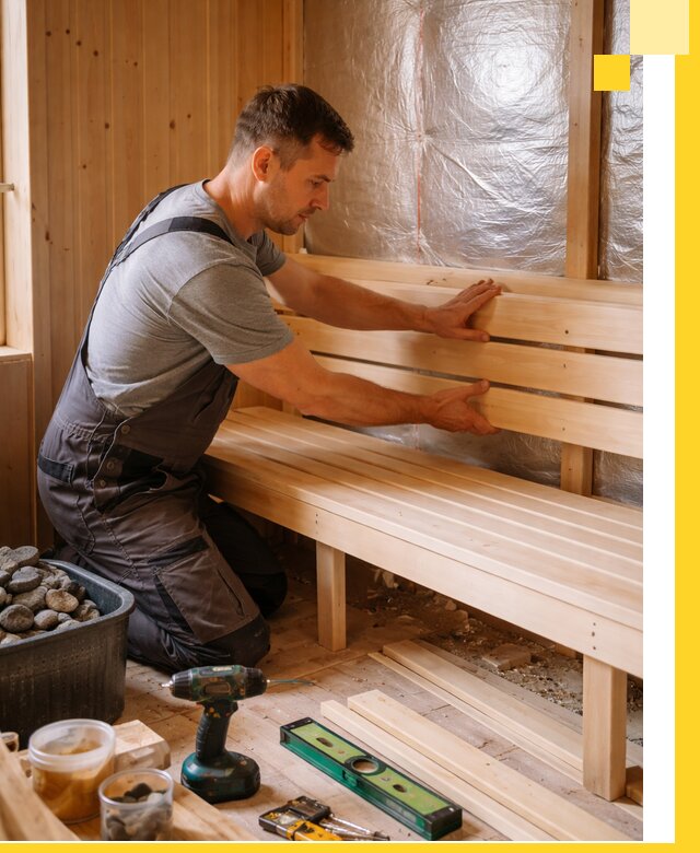 Проектирование, изготовление и монтаж финских саун в Коркине