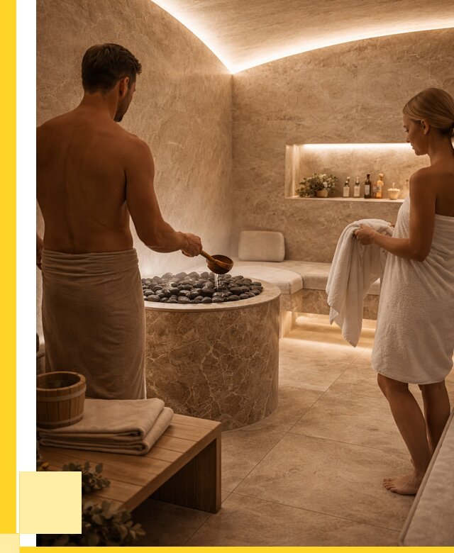 Сауны с хамамом в Коркине от 363335 р. – проекты и монтаж | ЭриданКрк