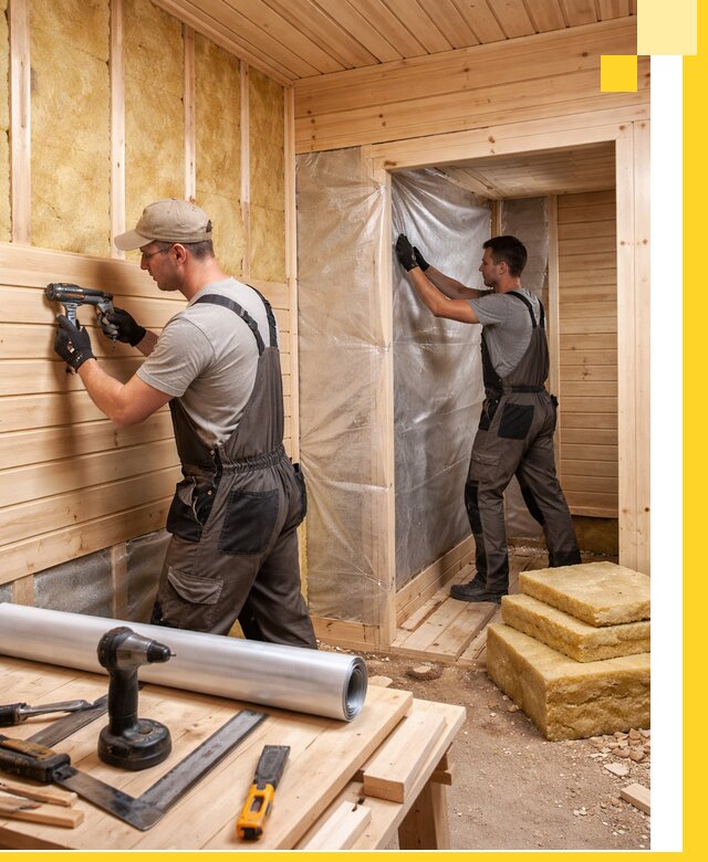 Бани под ключ в Коркине с проектом и полным монтажом