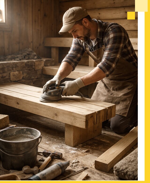 Ремонт бань под ключ в Коркине с гарантией качества и сроков