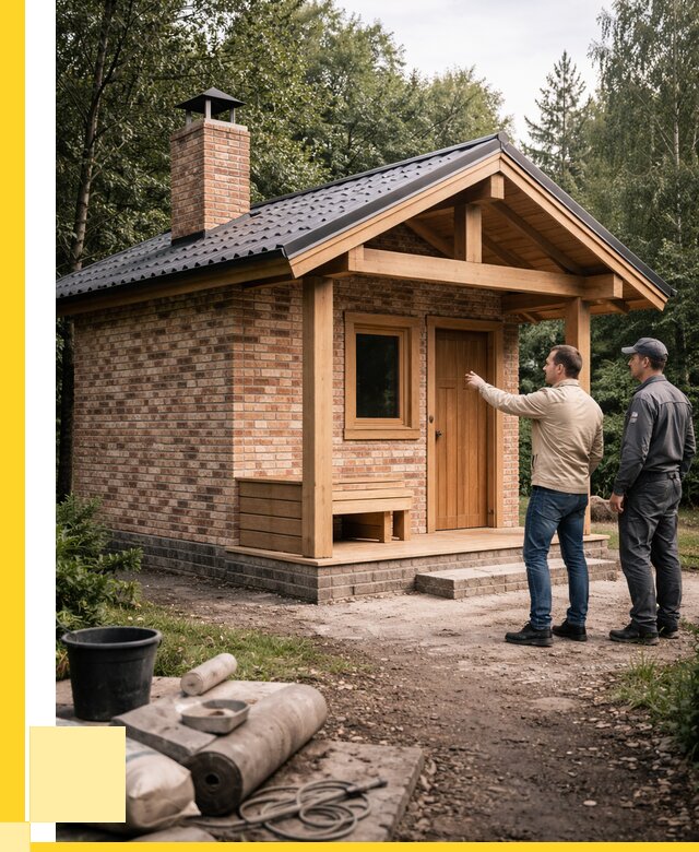 Кирпичные бани и печи в Коркине от 363335 р. | ЭриданКрк