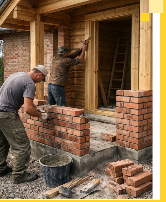 Строительство кирпичных бань под ключ в Коркине с гарантией качества