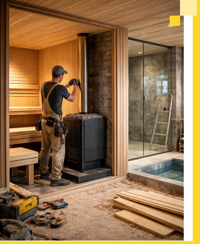 Полное строительство банных комплексов под ключ в Коркине