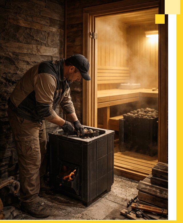 Строительство бани с сауной под ключ в Коркине от проекта до сдачи