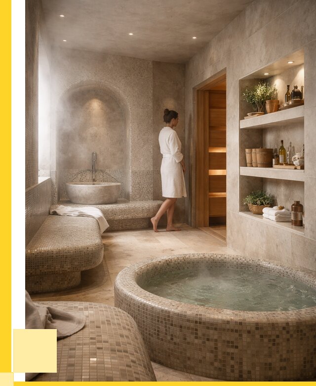 Строительство бани с хамамом в Коркине от 778575 р. | ЭриданКрк