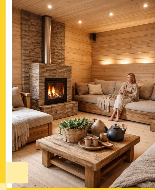 Проект бани с комнатой отдыха в Коркине от 36334 р. | ЭриданКрк