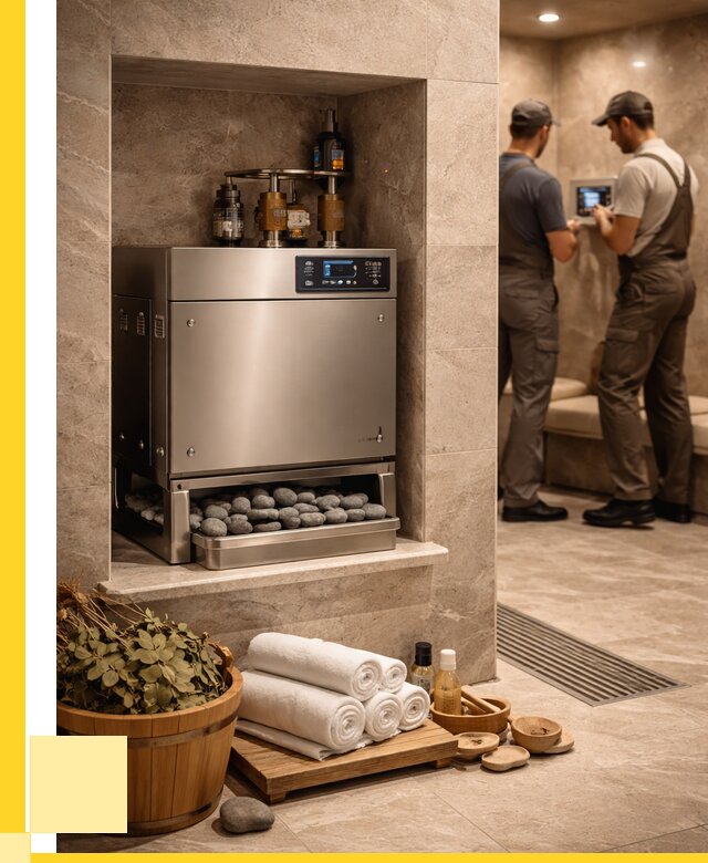 Парогенераторы для хамама в Коркине от 77858 р. | ЭриданКрк