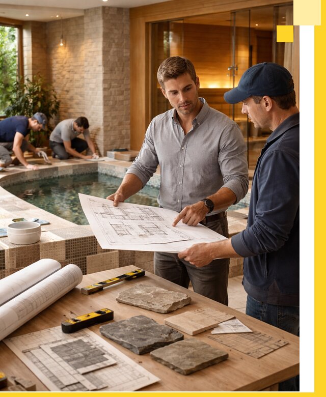 Проектирование SPA зон под ключ в Коркине с инженерией